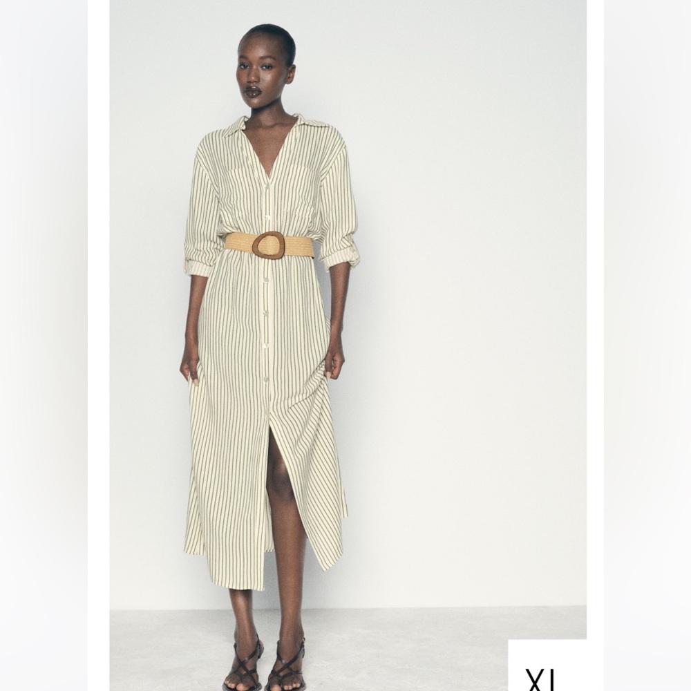 Zara shirt dress